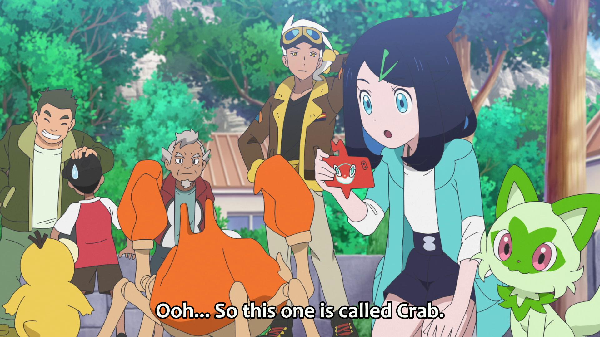 Ooh... So this one is called Crab.